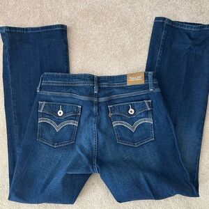 Levi's Dark Blue Boot Cut Jeans